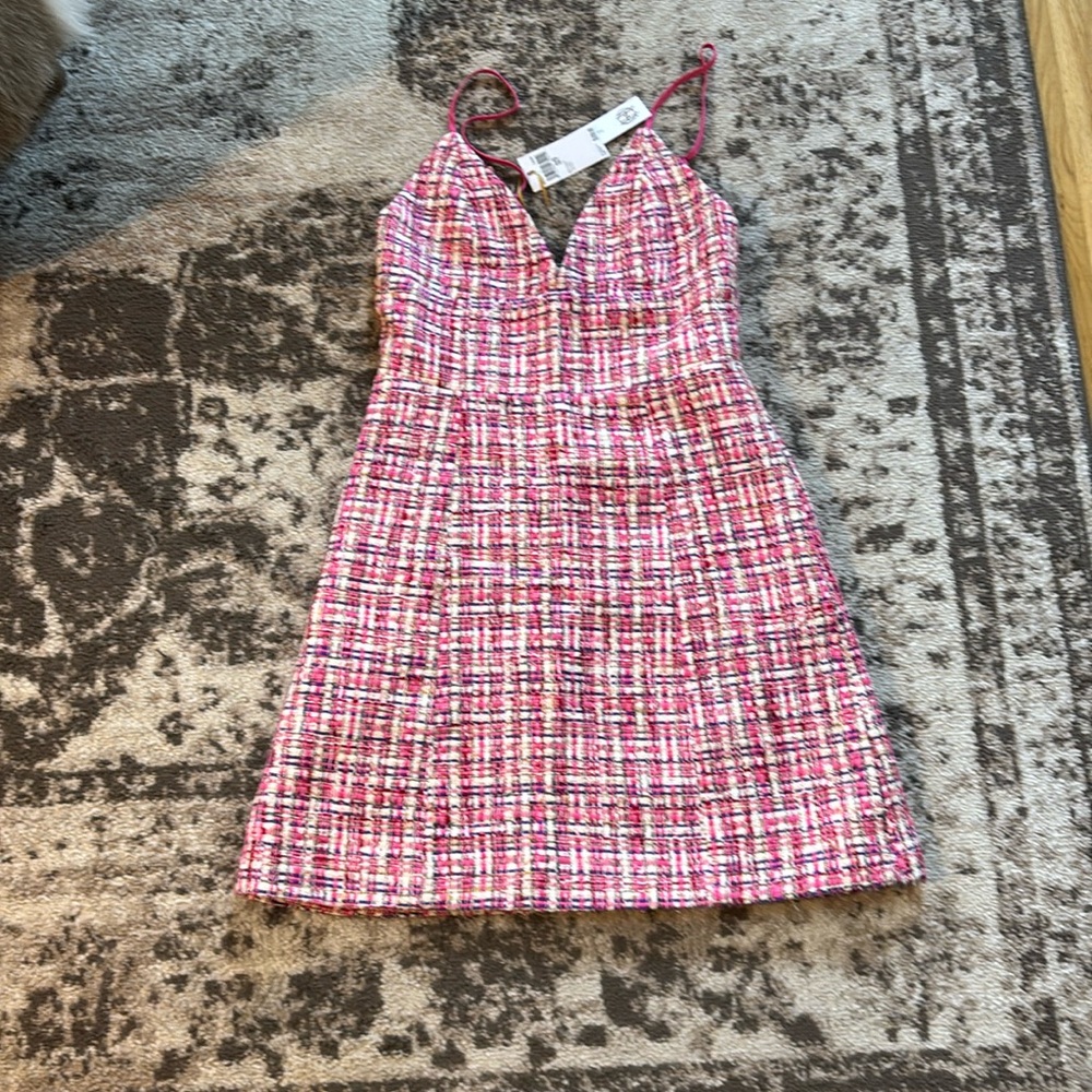 NWT House of Harlow Tweed Dress XS